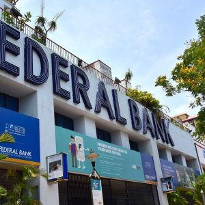 A photo of Federal Bank office.